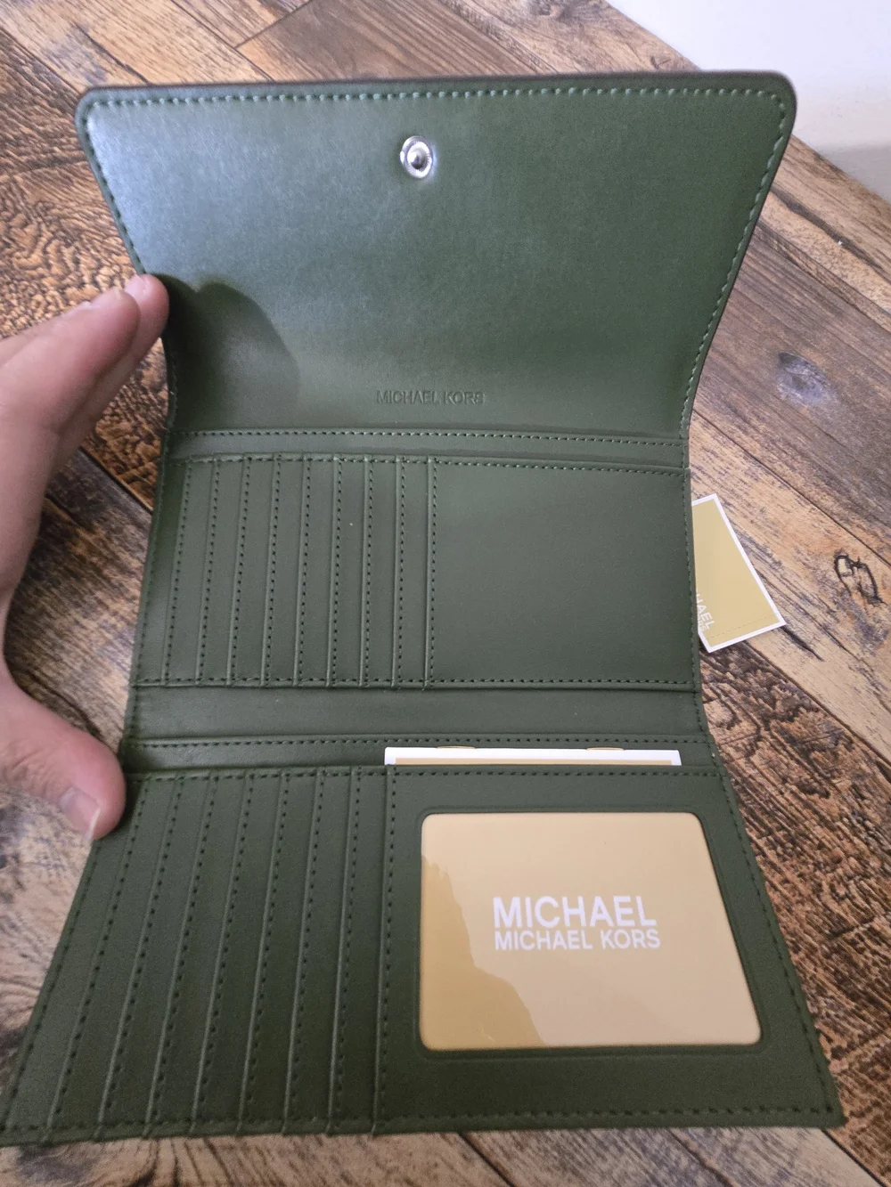 Michael Kors Voyager Color-Block Tote And Wallet Set